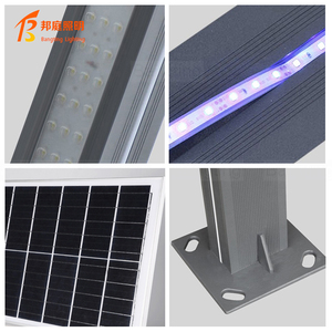 3.5m su misura luce solare Led giardino lampade solari da giardino lampade solari lampioni stradali - Product Image 5