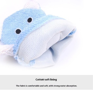 Cartoon Exfoliërende Handschoenen Baby <span class=keywords><strong>Kids</strong></span> Douche Handschoenen Schrobben Handschoenen Badwanten Voor Baby 'S - Product Image 3