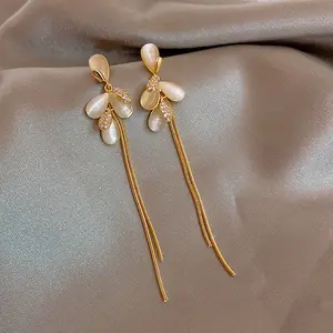 Boucles d'oreilles de mode pour femmes, nouveau Design de bijoux de mode coréenne, boucles d'oreilles pendantes