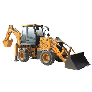 Changlin thương hiệu 4x4 thủy lực động cơ diesel backhoe loader để bán trang trại máy kéo backhoe - Product Image 5
