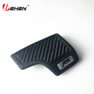 Pour AUDI A4 S4 RS4 B9 A5 S5 RS5 Q5 Q7 A6 A7 <span class=keywords><strong>A8</strong></span> Q8 Q6 C8 <span class=keywords><strong>ABT</strong></span> Cache-Tête de Levier de Vitesses en Fibre de Carbone Style Voiture - Product Image 2