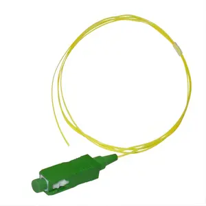 FTTH SC APC Fiber Pigtail LSZH 0.9mm Simplex Single Mode G657A G652D 0.2dB 0.25dB 0.14dB Compatible With Bolein 0.5m 1m 1.5m 2m