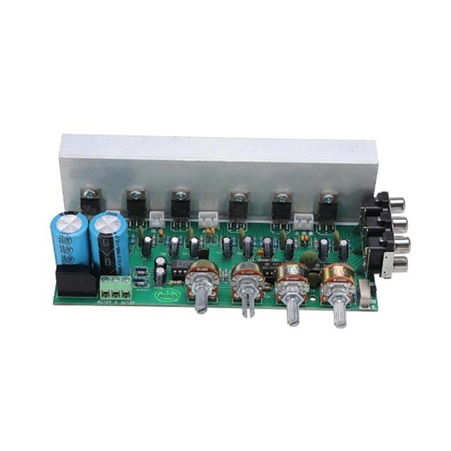 DIY Sound System Speaker Home Theater Subwoofer Amplifiers 6*18W TDA2030 5.1 Channel Digital Audio Amplifier Board