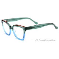 2646 Lunettes optiques de haute qualité, montures en acétate, design magnifique, vente en gros d'usine en Chine