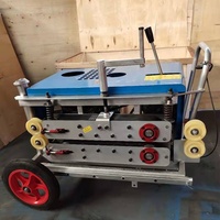 Pose du câble d'alimentation et du câble à fibres optiques Câble de poussée de tige de conduit souterrain enterré direct Tirant la machine de traction
