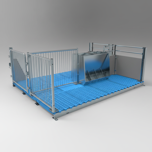 ปากกาเลี้ยงลูกหมูแบบพิเศษทำจากสังกะสีแบบจุ่มร้อนใช้ในฟาร์มเลี้ยงหมู - Product Image 1