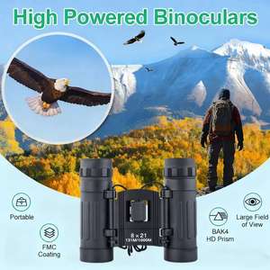 <span class=keywords><strong>Jumelles</strong></span> compactes 8*21, pliables, légères, haute puissance, HD, portables, pour la navigation, télescope professionnel, sortie d'usine - Product Image 5