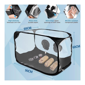 Prezzo di fabbrica <span class=keywords><strong>SAB</strong></span> portatile ancora Air Box DIY Sterile vano portaoggetti asettico porta per guanti per micologia fungo coltivazione - Product Image 1