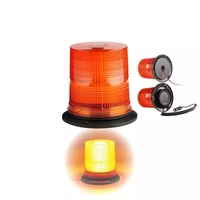 Venta caliente 12V 24V Luz de advertencia Baliza estroboscópica Azul y ámbar Led Baliza de advertencia Luz estroboscópica