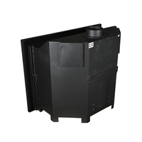 Poêle à bois encastré ZLR1803A 16 kW, style européen moderne, pour chauffage domestique intérieur