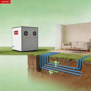 Pompe à chaleur géothermique 14kW 15kW 17kW eau-eau, chauffage, refroidissement, ECS, monobloc, onduleur - Product Image 1