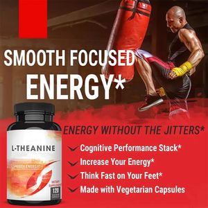 프라이빗 라벨 L-테아닌 추출물 분말, 인지 기능 향상 L-테아닌 캡슐 - Product Image 2