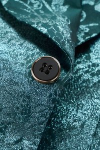 Su misura abito floreale in smoking da uomo da sposa classico con Tuxedo da uomo 3 pezzi 3 pezzi - Product Image 5