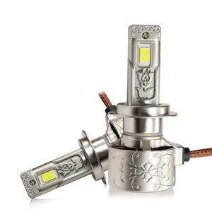Ampoules de phare <span class=keywords><strong>LED</strong></span> pour voiture LELANPU H11 <span class=keywords><strong>H7</strong></span> 9005 Hb3 Bi-Xénon avec puce de rechange, les meilleures ampoules H4 N6 pour Jeep BMW Golf Dodge Jetta - Product Image 1