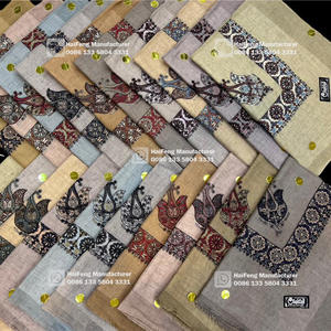 Le plus récent personnalisé arabe musulman brodé Turban moyen-orient saoudien arabe arabe yéménite hommes broderie écharpe atelier <span class=keywords><strong>de</strong></span> gros - Product Image 6