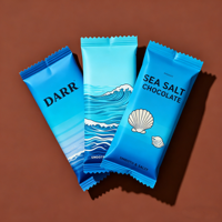 Sachets d'emballage en aluminium thermoscellables et résistants à l'humidité pour barres protéinées, bonbons, barres chocolatées chaudes