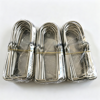 Attache murale en U en acier inoxydable 304, maille renforcée de calibre 9, pour murs alvéolés de 6 à 12 pouces avec positionnement des armatures et option galvanisation à chaud (HDG)