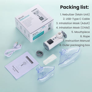 EU MDR Asthma Verne bler Digitaler Ultraschall Medizinischer wiederauf ladbarer Netz verne bler für den Heimgebrauch - Product Image 5