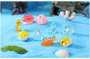 18-Phong Cách Tự Làm Nhựa Thủ Công Dễ Thương Động Vật Biển Mini Aquarium Trang Trí Nội Thất Bao Gồm Mực Kẻ Giết Cá Voi Ẩn Ẩn Cua Cho Trang Trí Nội Thất - Product Image 4