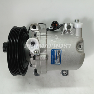 คอมเพรสเซอร์แอร์รถยนต์สำหรับนิสสัน ซันนี่ 92600-2J204 CR14 145มม. 6PK 2007-2009 ใช้ได้กับนิสสัน พรีเมียร่า 2.0 คอมเพรสเซอร์แอร์คาลซอนิค - Product Image 2