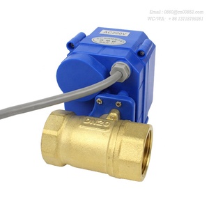 EDAK <strong>Mini</strong> Electric <strong>Ball</strong> <strong>Valve</strong> with Indicator and Feedback Water Irrigation Systems Brass 24V 12V 220V 110V NC NO DN8-DN32 OEM - Product Image 6