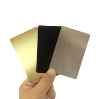 بطاقة عمل NFC RFID مخصصة مع نموذج أسود من الفولاذ المقاوم للصدأ مقاوم للماء ISO Standard MHz للدفع في الفنادق