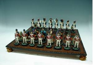 ธุรกิจของขวัญอุปกรณ์เสริมหัตถกรรมทาสีNapoleonเรซิ่น<span class=keywords><strong>Waterloo</strong></span>โบราณชุดหมากรุก - Product Image 3