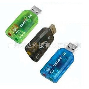 Tarjeta de sonido USB externa de 2 canales para ordenador portátil, adaptador de audio - Product Image 4