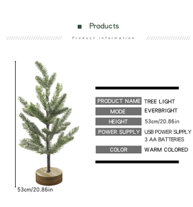 Lampadaire d'intérieur blanc chaud de sapin de Noël de <span class=keywords><strong>LED</strong></span> IP44 évalué pour l'éclairage décoratif de partie et de Tableau - Product Image 5