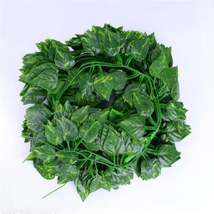 Dll653 simulação artificial de videira, planta rattan, pendurado na parede, plantas verdes, folhagem tropical interna, decoração de plantas domésticas - Product Image 3