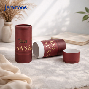 Envase de Cartón Ecológico Personalizado para Dulces, Gomitas, Galletas, Té Suelto, Tubo de Papel de Grado Alimenticio - Product Image 2