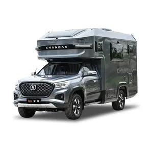 Carovana 2023 camioncino cinese camper nuovo giro di famiglia su 6 posti pop-up off road Changan Fengjing RV nuovo uso auto in vendita