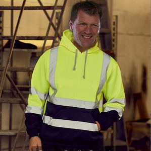 Sweat-shirt réfléchissant grande taille pour homme, modèle 2026, idéal pour le <span class=keywords><strong>travail</strong></span> sanitaire et le sport, destiné aux marchés européens/américains - Product Image 3