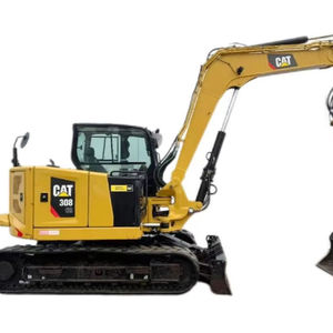 Pelleteuse d'occasion CAT 308CR Petite pelleteuse Japon Moteur d'origine à vendre Presque neuf Bonne condition Bonne performance - Product Image 1