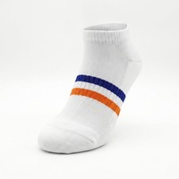 Chaussettes de sport antibactériennes CA, légères, respirantes, en maille, chaussettes de sport à la cheville, logo personnalisé OEM ODM, chaussettes de course, de badminton