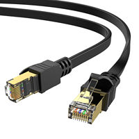 Accesorio de conector RJ45 LAN Jumper Cat8 SFTP y Cat6 de alta calidad para cable de Internet Ethernet