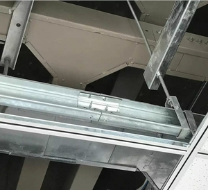 Hiện đại treo trần t lưới thành phần chính <span class=keywords><strong>TEE</strong></span> thiết kế với nhúng nóng mạ kẽm thép Trần len khoáng sản - Product Image 2