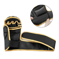 Gants de combat MMA demi-doigts résistants à l'usure et aux chocs avec sangle de poignet réglable pour l'entraînement en club – Vente en gros usine, commande en vrac