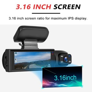 Cámara <span class=keywords><strong>para</strong></span> Vehículo M8 en Oferta, 3 Lentes con Grabación Simultánea, HD WiFi, Conexión Móvil <span class=keywords><strong>para</strong></span> Auto - Product Image 4