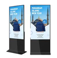 Pantalla Digital LCD de 65, 75, 86 y 100 Pulgadas a Precio Económico, Kiosco con Soporte de Piso, Pantalla Táctil LED para Interiores