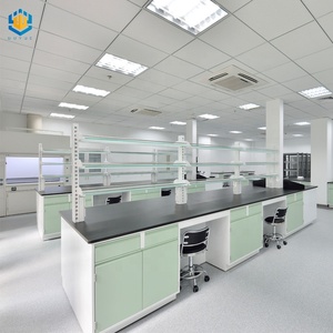 Bán Hot Vật Lý Phòng Thí Nghiệm Bảng Bàn Làm Việc Trung Tâm Bảng Với Dưới Kệ - Product Image 3