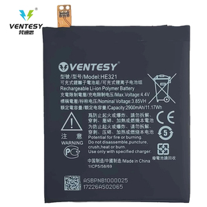 Bán buôn New Original he321 Li-ion pin 3.85V 2900mAh pin nội bộ cho <span class=keywords><strong>Nokia</strong></span> 5 kép - Product Image 2