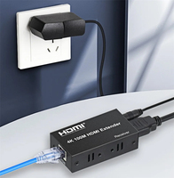 Xput kabel ekstensi HD-MI, kabel jaringan RJ45 untuk transmisi Video 4K 100M