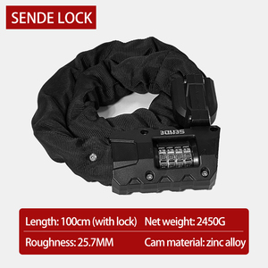 Kunci Pengaman Sepeda Segala Medan yang Dirancang untuk Pemasangan di Rangka dengan Aktivasi <span class=keywords><strong>Alarm</strong></span> Cerdas dan Daya Tahan Tinggi - Product Image 6