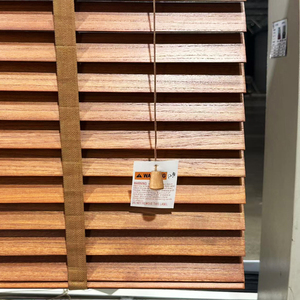 Rèm cửa sổ hàng ngày với cài đặt tích hợp paulownia nhuộm thanh rèm Venetian rèm cửa sổ đa năng - Product Image 3