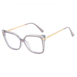 95811 Hot INS, anteojos cuadrados clásicos de gran tamaño, marcos de PC, logotipo propio personalizado, gafas antiluz azul, <span class=keywords><strong>lentes</strong></span> de moda al por mayor - Product Image 5