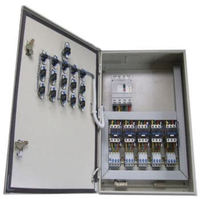 Caja de panel de distribución eléctrica de iluminación multimedia de tamaño personalizado de metal de potencia inteligente de nuevo estilo