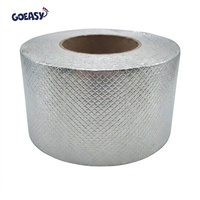 Ruban d'étanchéité instantané en butyl avec feuille d'aluminium, auto-adhésif, étanche pour béton, toiture métallique et tuyaux