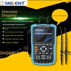 <span class=keywords><strong>Osciloscopio</strong></span> Portátil de Doble Canal <span class=keywords><strong>Siglent</strong></span> SHS820X, Ancho de Banda de 200 MHz, Frecuencia de Muestreo de 1G, Voltaje de 220V, 1 Año de Garantía - Product Image 4