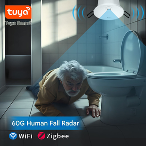 Détecteur <span class=keywords><strong>de</strong></span> <span class=keywords><strong>chute</strong></span> intelligent WiFi Tuya, capteur <span class=keywords><strong>de</strong></span> présence humaine par radar à ondes millimétriques 60 GHz pour les soins aux personnes âgées, sécurité domestique intelligente - Product Image 4